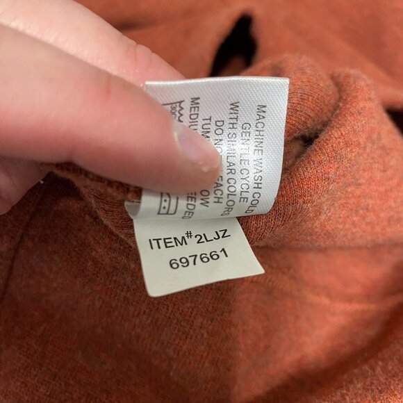 Orvis Signature Softest Quarter-Zip Pullover in Spice- Large - Picture 6 of 7